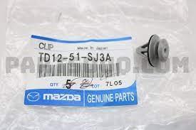 Клипса (пистон) крепления молдинга двери TD1251SJ3A MAZDA