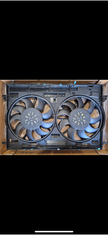 VAG 8W0959455AE Электровентилятор охлаждения в сборе (мотор+крыльчатка) левый в наличии Полтава