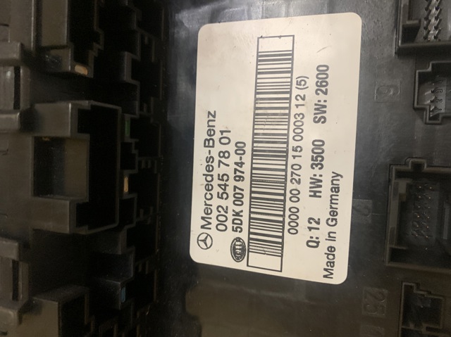 A0025457801 Mercedes