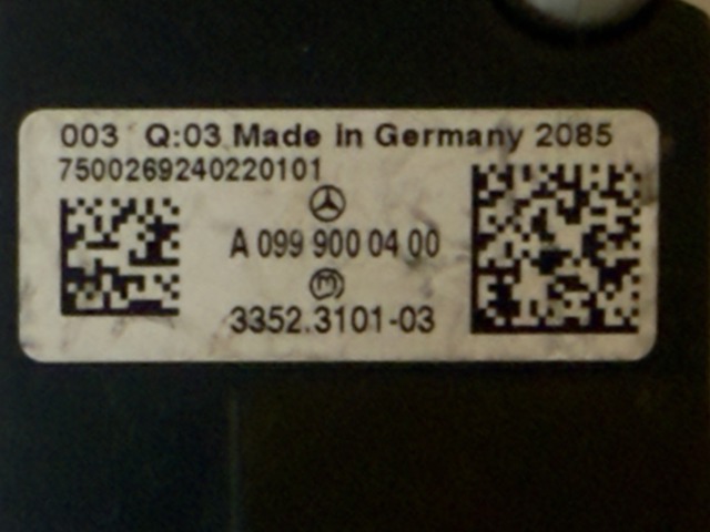 MERCEDES 0999000400 в наличии Ровно
