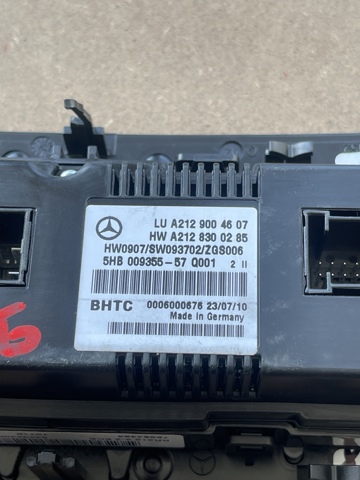 Механизм управления кондиционером A2129009109 MERCEDES