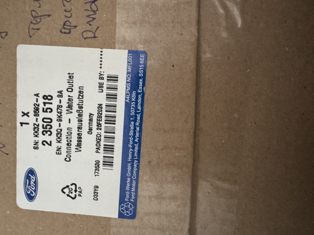 Авто термостат Ford Transit VII