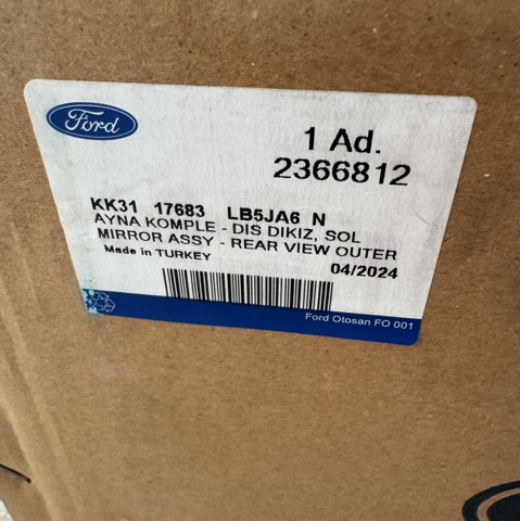 FORD 2366812 Левое боковое зеркало в наличии Полтава