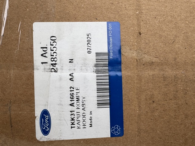 FORD 2485550 Капот в наличии Украина