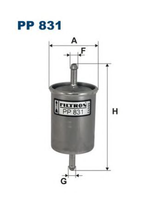 PP831 FILTRON Фильтр топливный купить в Тернополь