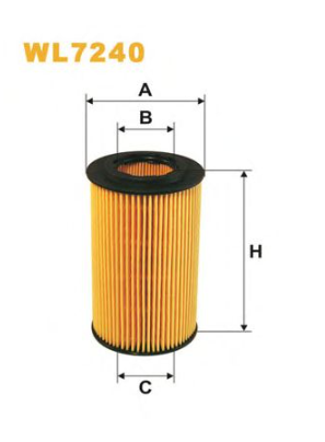 WL7240 WIX Фильтр масляный купить в Ужгород