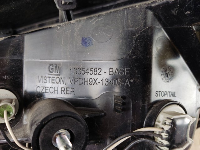 OPEL 13354582 Фонарь задний левый в наличии Ровно