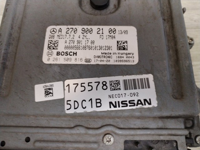 NISSAN 237105DD0B Блок управления двигателем в наличии Хмельницкий