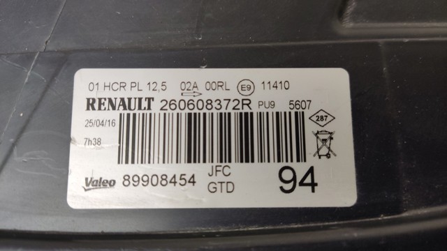 RENAULT 260608372R в наличии Полтава
