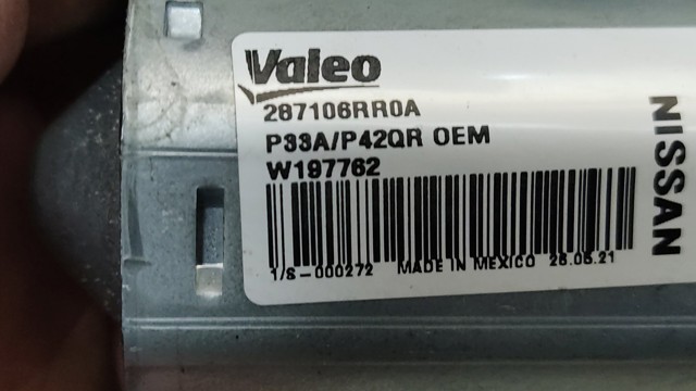 Мотор стеклоочистителя заднего стекла 287106RR0A NISSAN