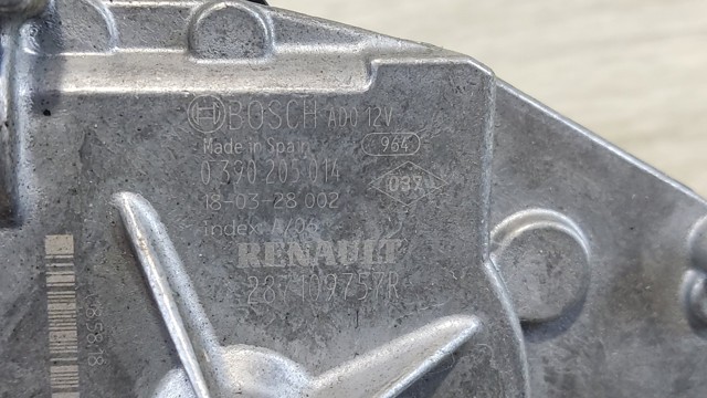 287109757R Мотор стеклоочистителя заднего стекла купить Полтава