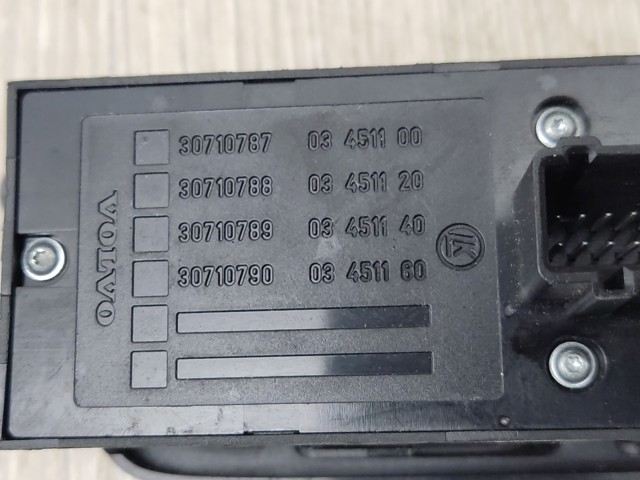 VOLVO 30710787 Кнопочный блок управления стеклоподъемником передний левый в наличии Каменское