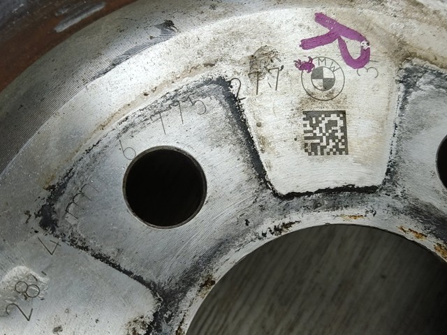 Ротор тормозной 34116775277 BMW