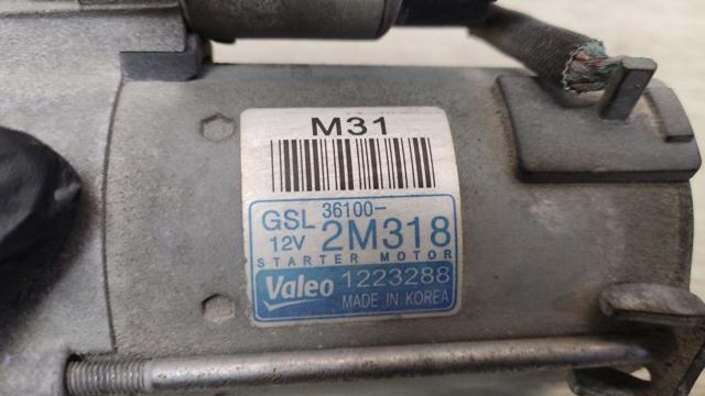 361002M318 HYUNDAI Стартер купить в Днепр