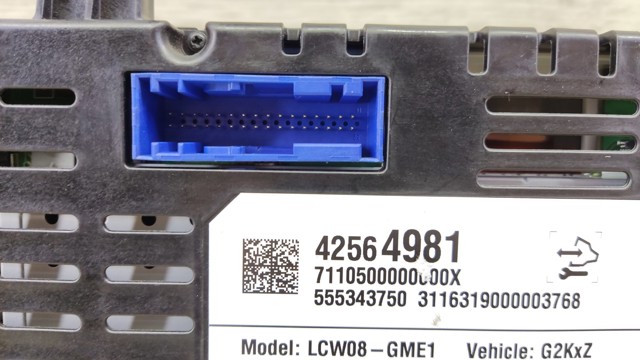 Приборная доска 42564981 GM
