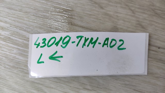43019TXMA02 HONDA Суппорт задний левый купить в Запорожье