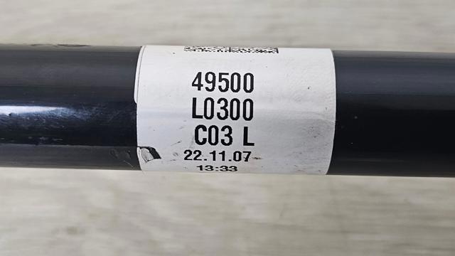 Полуось передняя левая 49500L0300 HYUNDAI