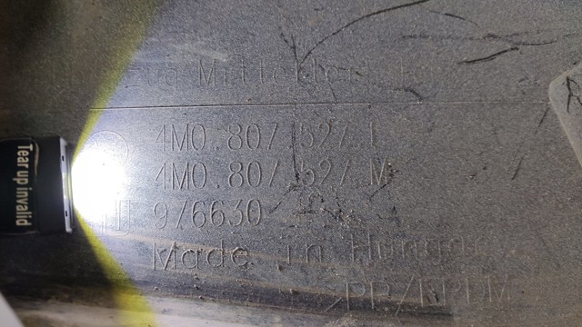 VAG 4M0807527L Задний бампер в наличии Черкассы