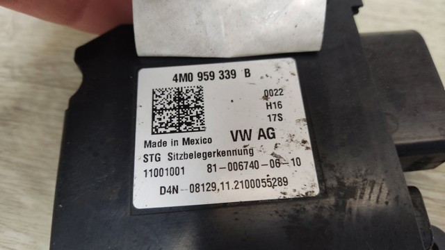 4M0959339B VAG Датчик занятости сиденья купить в Черкассы