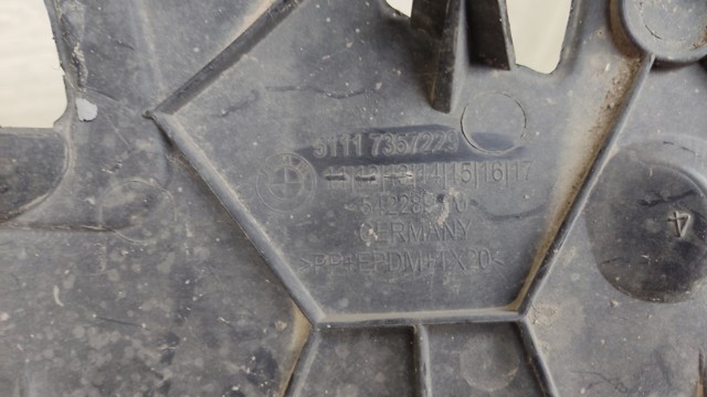 BMW 51117357229 Кронштейн крепления противотуманной фары левой в наличии Одесса