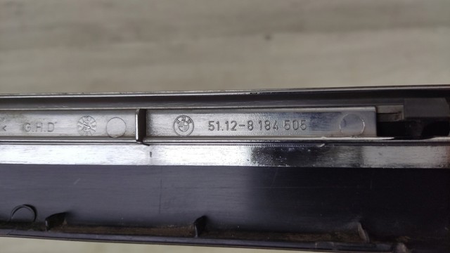 BMW 51128184505 Молдинг бампера заднего левый в наличии Днепр
