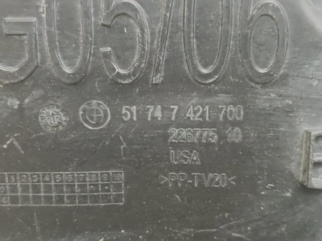 51747421700 BMW Воздуховод тормозного диска правый купить в Харьков