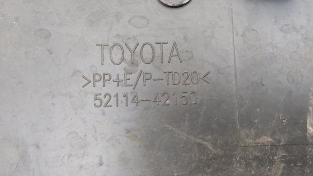5211442150 TOYOTA Панель крепления номерного знака переднего купить в Харьков