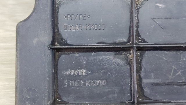 53163KK010 TOYOTA Дефлектор переднего бампера левый купить в Каменское