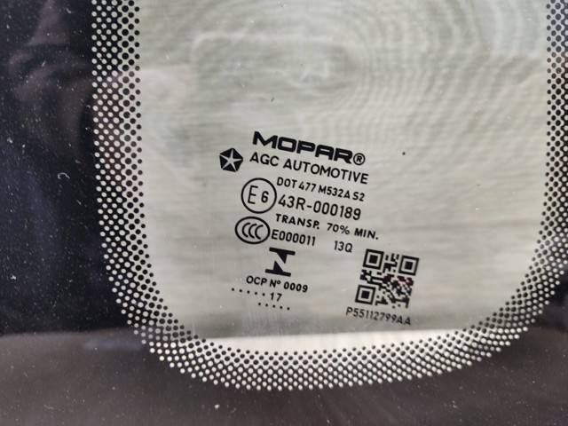 55112799AA CHRYSLER Стекло кузова (багажного отсека) левое купить в Харьков