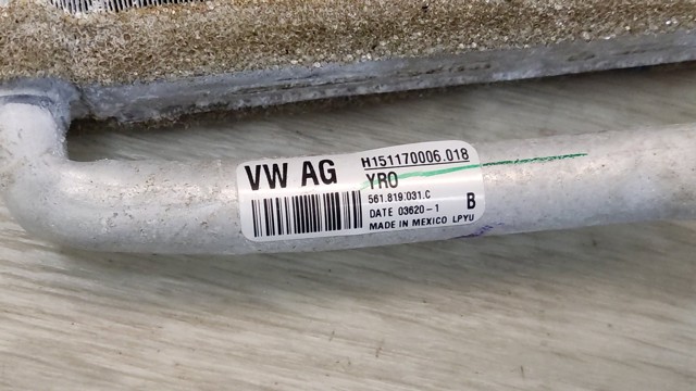 VAG 561819031C Радиатор печки (отопителя) в наличии Хмельницкий
