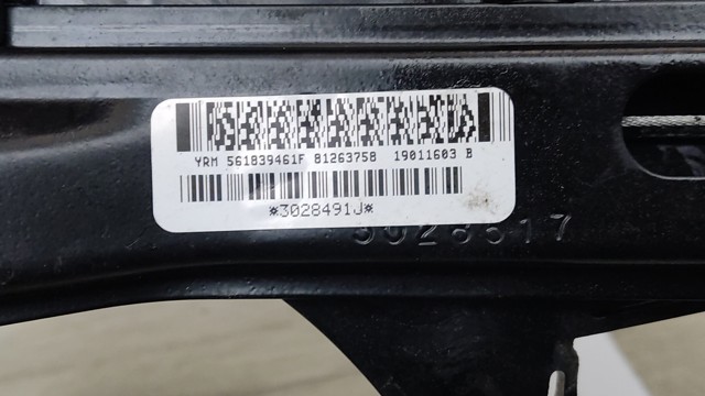 VAG 561839461F Механизм стеклоподъемника двери задней левой в наличии Днепр