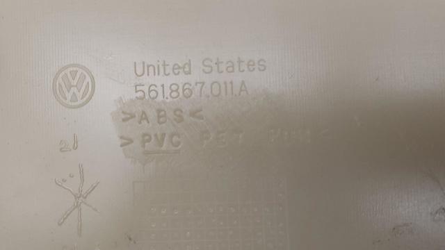 VAG 561867011A Обшивка (облицовка) внутренняя двери передней левой в наличии Николаев