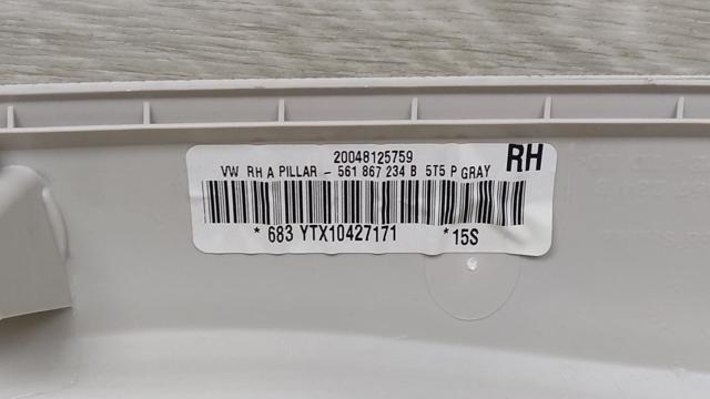VAG 561867234B5T5 Обшивка стойки кузова внутренняя передняя правая в наличии Хмельницкий