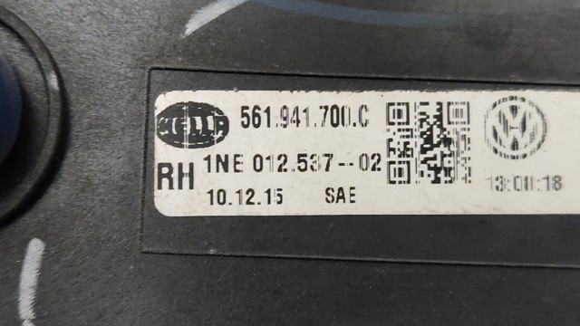 561941700C VAG Фара противотуманная правая купить в Житомир