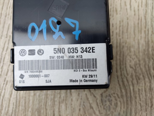 Блок управления мультимедийный 5N0035342E VAG