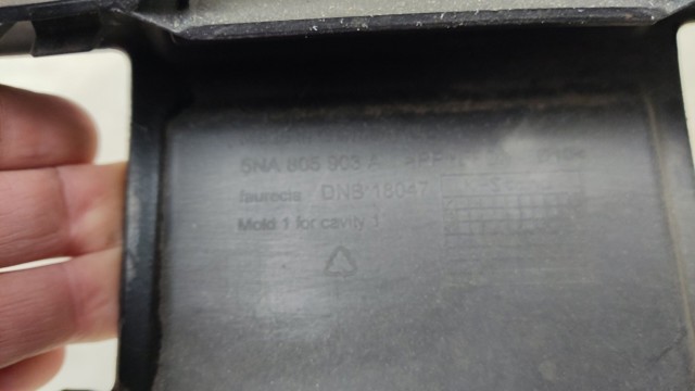 5NA805903A VAG Спойлер переднего бампера купить в Тернополь