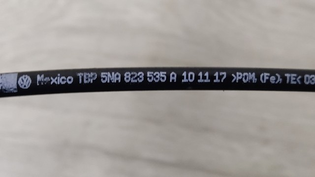 Трос открывания капота, задний 5NA823535A VAG