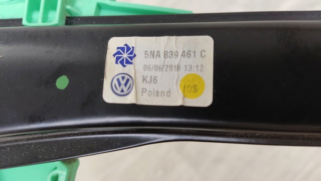 Стеклоподъемник левой задней двери 5NA839461C VAG