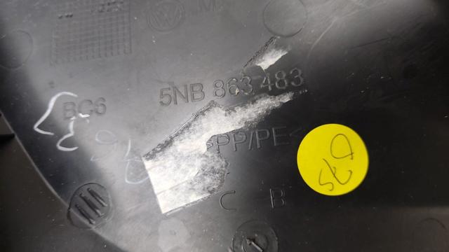 VAG 5NB863483B82V Обшивка стойки кузова внутренняя передняя левая в наличии Хмельницкий