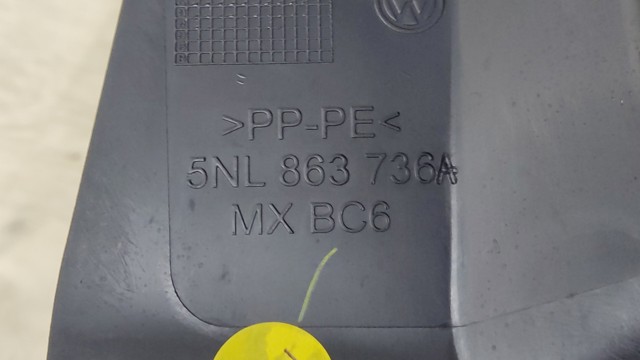 5NL863736A82V Обшивка стойки кузова внутренняя задняя правая купить Черкассы