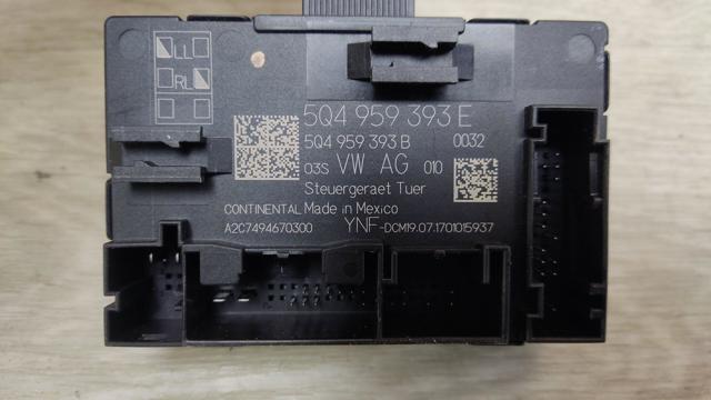 5Q4959393E VAG Блок комфорта передней двери купить в Запорожье