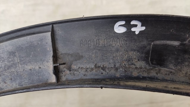 NISSAN 638104EA0A Расширитель (накладка) арки переднего крыла правый в наличии Николаев