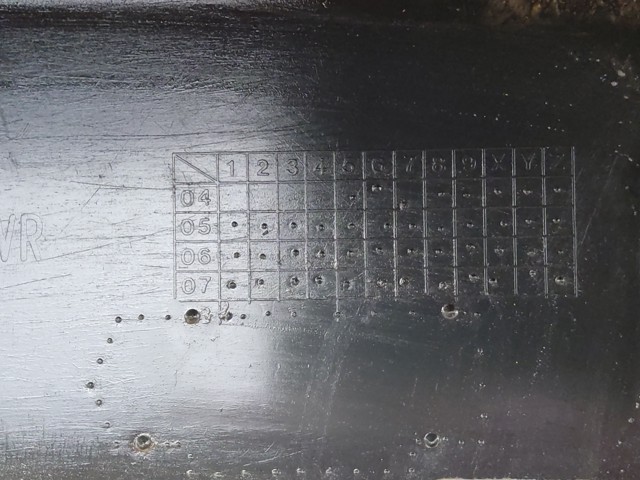 Бампер задний 6410A297K MITSUBISHI