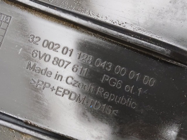 VAG 6V0807611 Защита бампера переднего в наличии Ровно