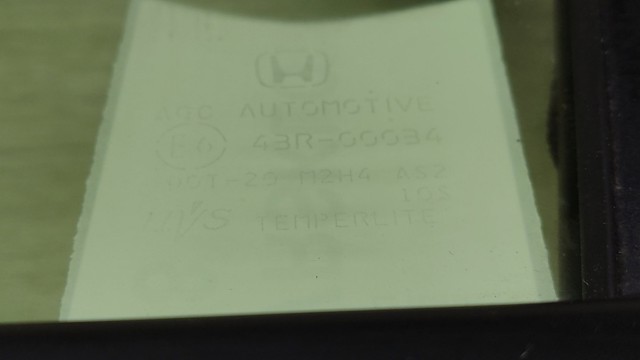 73450TRVA01 HONDA Стекло двери задней левой купить в Запорожье