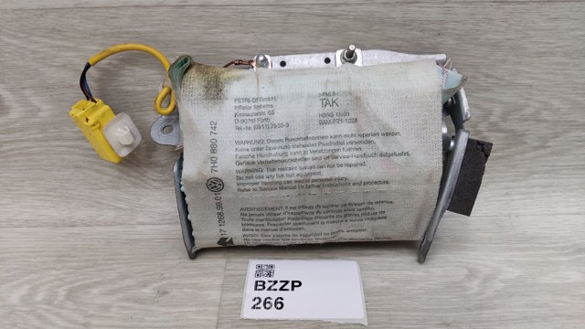 AIRBAG, шторка боковая правая 7H0880742 VAG