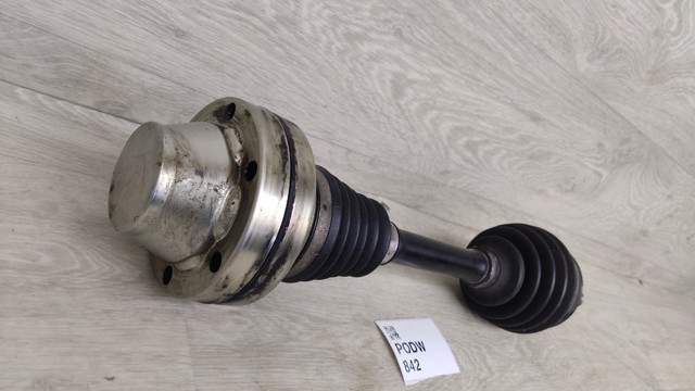 Полуось (привод) передняя 7P0407271C VAG