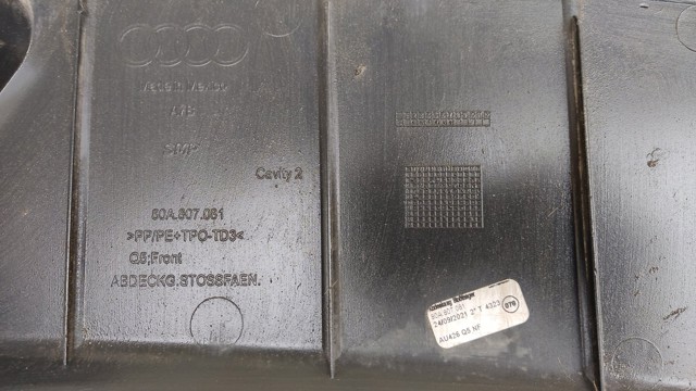 VAG 80A807081 Накладка передней панели (суппорта радиатора) верхняя в наличии Винница