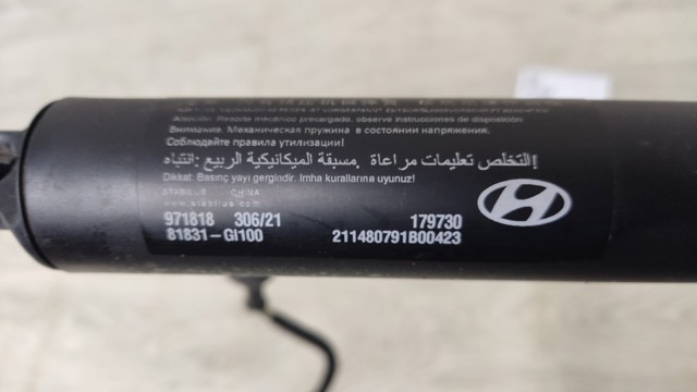 81831GI100 HYUNDAI Амортизатор крышки багажника (двери 3/5-й задней) купить в Павлоград