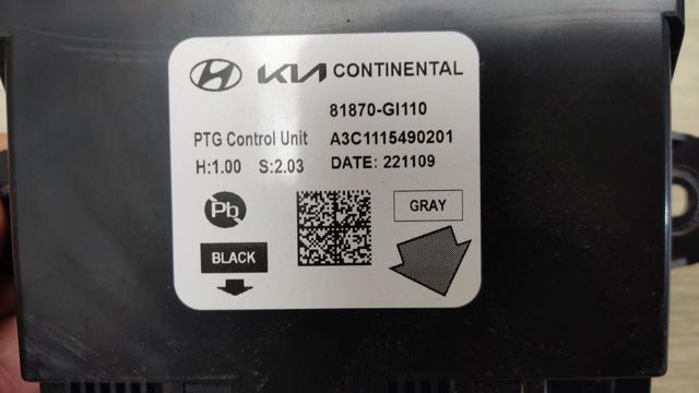 ЭБУ открытия крышки багажника/двери 3-й (5-й) 81870GI110 HYUNDAI